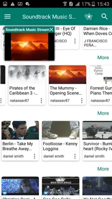 Movie Soundtrack Music android App screenshot 1