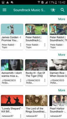 Movie Soundtrack Music android App screenshot 4